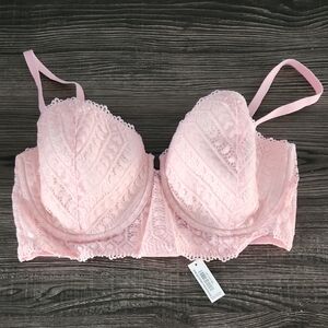 Adore Me Nymphadora Pink Lace Bra